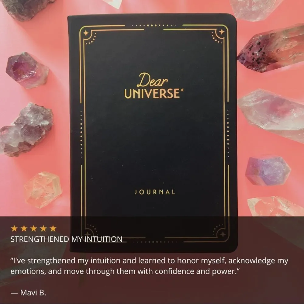Dear Universe - 13-Week Guided Manifestation Journal presented by Sarah Prout
